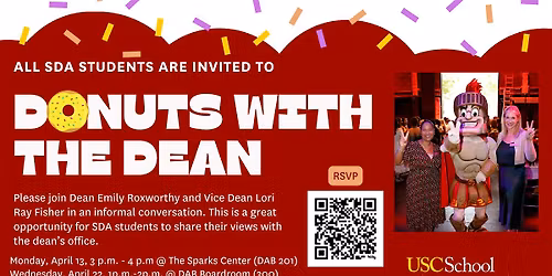 DONUTS WITH THE DEAN!!!