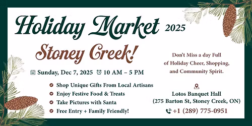 Holiday Market Stoney Creek