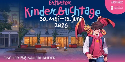 Erfurter Kinderbuchtage - Th\u00fcringer Landesausscheid des Vorlesewettbewerbs 2025\/2026