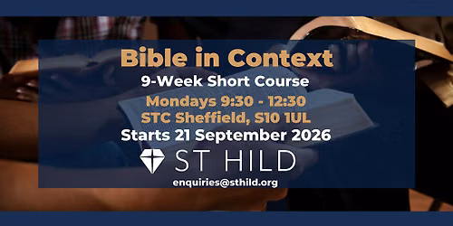 Bible in Context | Short Course