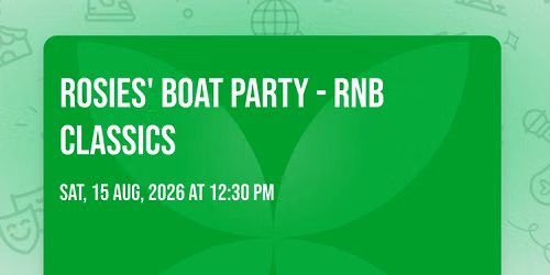 Rosies' Boat Party - RnB Classics