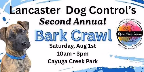 Bark Crawl Adoption Event