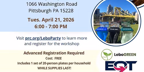 Sustainability Speaker Series - Less Trash, More Bash with PRC