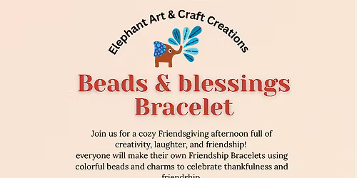 Beads & blessings bracelet