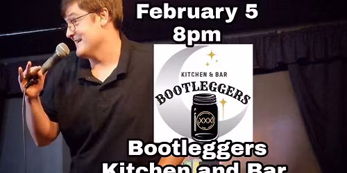 Comedian Carl Giannetto at Bootleggers