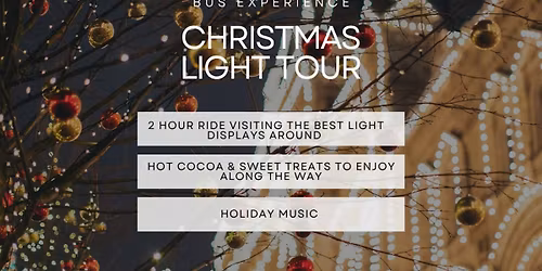 Christmas Light Tour Waterville ME
