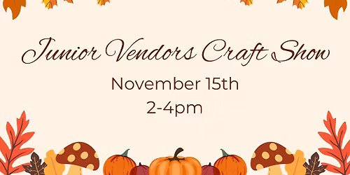Junior Vendors Craft Show