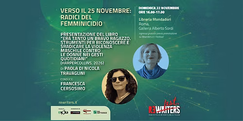 VERSO IL 25 NOVEMBRE: RADICI DEL FEMMINICIDIO