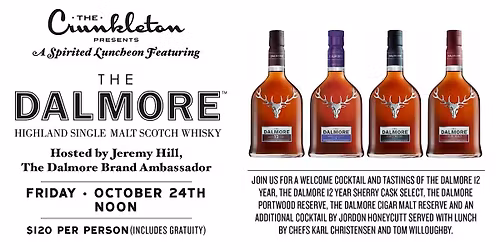 A Spirited Luncheon Featuring The Dalmore