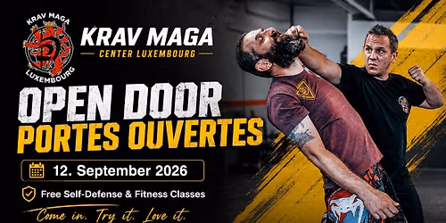PORTES OUVERTES \/ OPEN DOOR @ Krav Maga Center Luxembourg