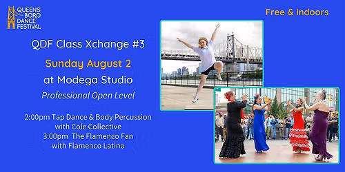 Tap \/ Body Percussion and Tango Dance Classes at Modega LIC
