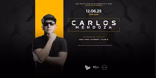 Techno Icon Carlos Mendoza on the Myth Terrace