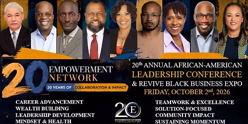 20th Anniversary African-American Leadership Conference