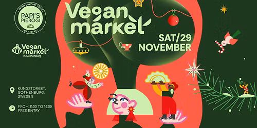 Vegan Christmas Market in Gothenburg - 29 November 2025