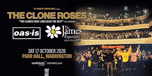 The Clone Roses LIVE at Warrington Parr Hall