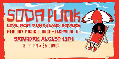 Soda Punk LIVE Pop Punk\/Emo Covers at Mercury Music Lounge!