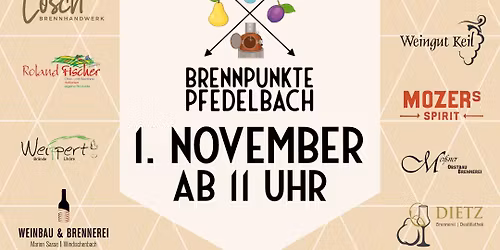 Brennpunkte Pfedelbach - Tag der offenen Brennereien 2025