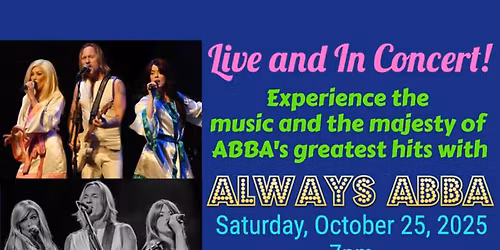 "ALWAYS ABBA" - The Ultimate Tribute to ABBA