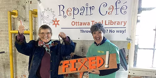 Repair Caf\u00e9 at Zibi