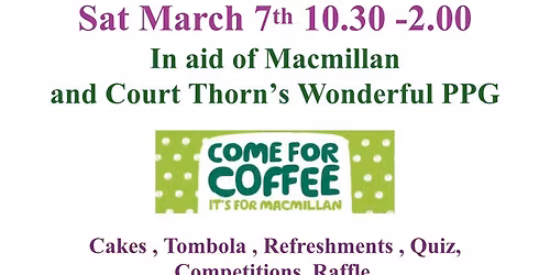 Court Thorn Fundraiser