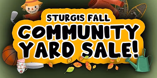 2026 Sturgis Fall Community Yard Sale Registration