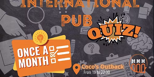 International Pub quiz @Coco's