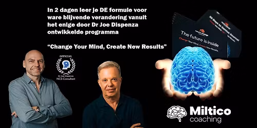 Dr Joe Dispenza "Change Your Mind, Create New Results"  2 day official