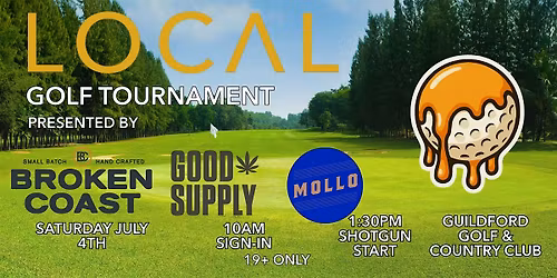 LOCAL Golf Tournament presented by Broken Coast, Good Supply & Mollo