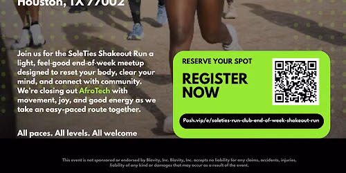 Soleties Run Club: End of Week Shakeout Run