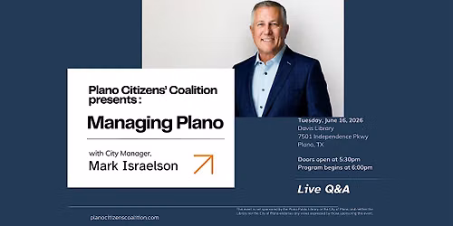 Managing Plano with City Manager Mark Israelson
