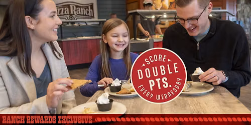 Double Points Wednesday!