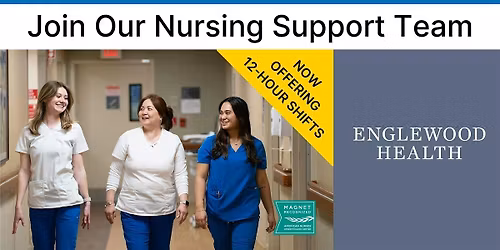Nursing Support Hiring Event - December 2025