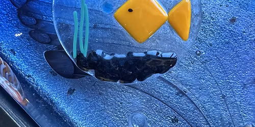 March Art Activity Day - Fused Fish Bowl