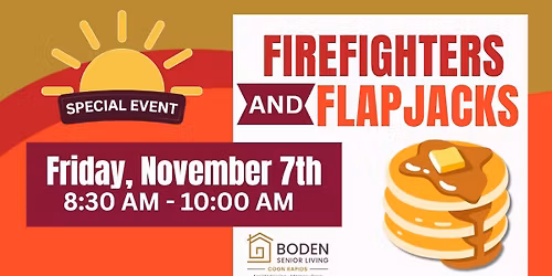 Firefighters and Flapjacks