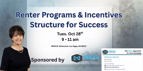Renters Programs and Incentives. Structure for Success