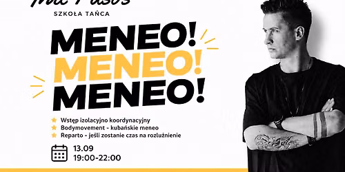 Zaj\u0119cia specjalne UNISEX - MENEO! - 13.09.26 - 19:00 - 22:00