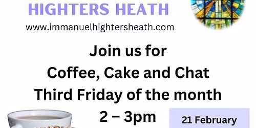 Coffee, Cake and Chat