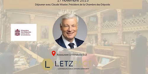 D\u00e9jeuner avec Claude Wiseler