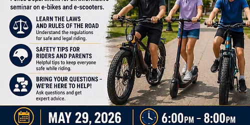 E-Bike and E-Scooter Seminar