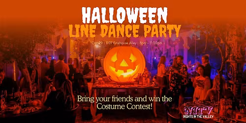 Halloween Line Dance Party!!!