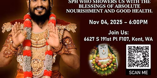 Lord Shiva Aipassi Anna Abhishekam - Nov 04th 6pm at KAILASA Temple