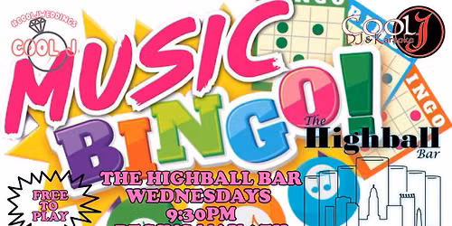 Highball Bar Music Bingo Wednesdays