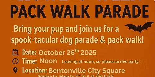 TaylerMade Trainings Howl-o-ween Pack Walk Parade