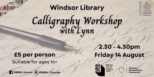 Calligraphy Workshop with Lynn
