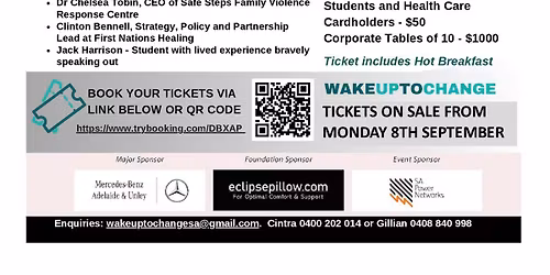 Adelaide White Ribbon Breakfast 2025