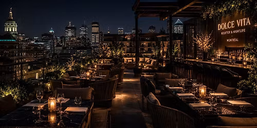 Dolce Vita Rooftop & Live Jazz Experience - Montreal