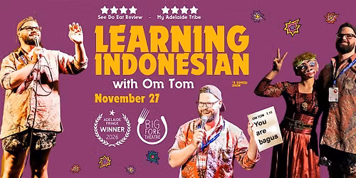 Learning Indonesian with Om Tom (comedy show)