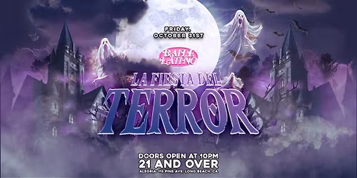 Baile Latino: La Fiesta Del Terror 21+ in DTLB!  (Halloween Costume Party)