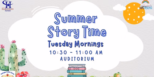 Summer Story Time: 2026