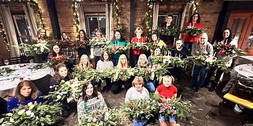 Wine & DIY Holiday Centerpiece Workshop